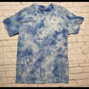One of a Kind Blue Tie Dye T Shirt